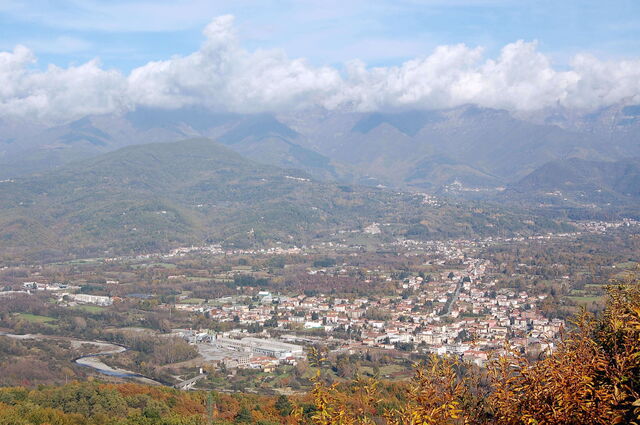 Vue de Villafranca in Lunigiana