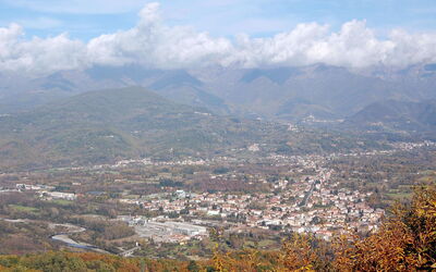 Vue de Villafranca in Lunigiana