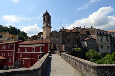 Centre-ville de Villafranca in Lunigiana