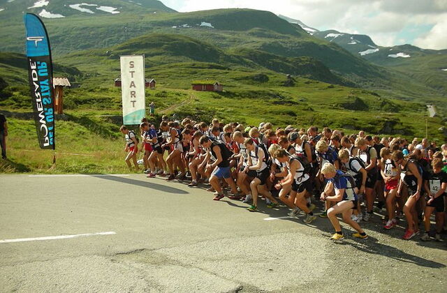 Skyrunning course en Toscane