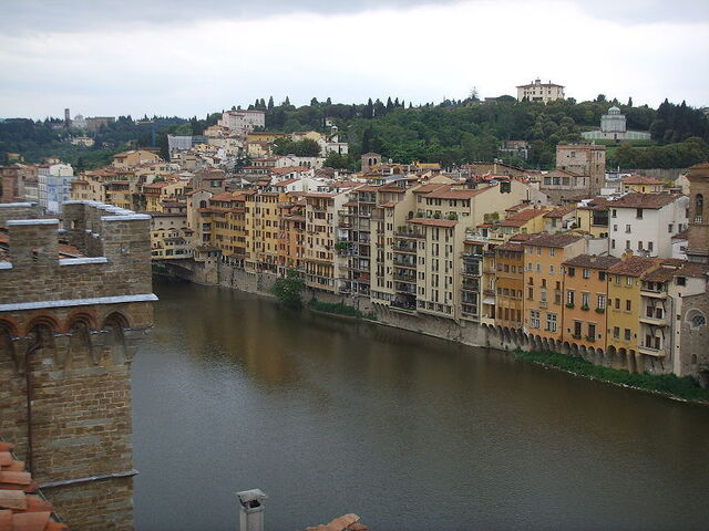 La vue à partir du Forte Belvedere