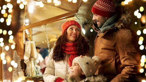 marché de Noël familial