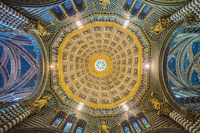 La cathédrale de Sienne, le dôme