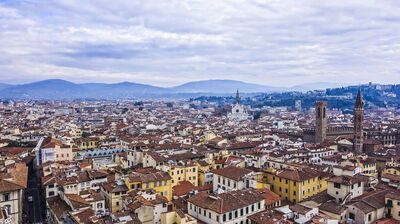 Vue panoramique sur Florence