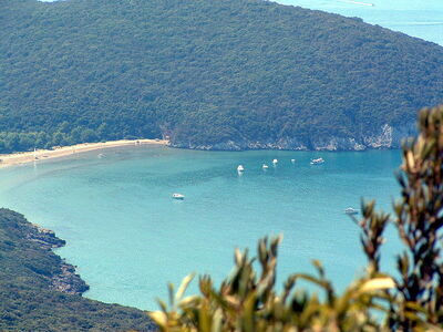 Vue sur le parc national de Maremma