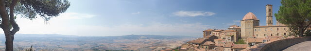 Vue de Volterra