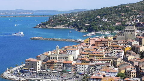 Vue sur Porto San Stefano