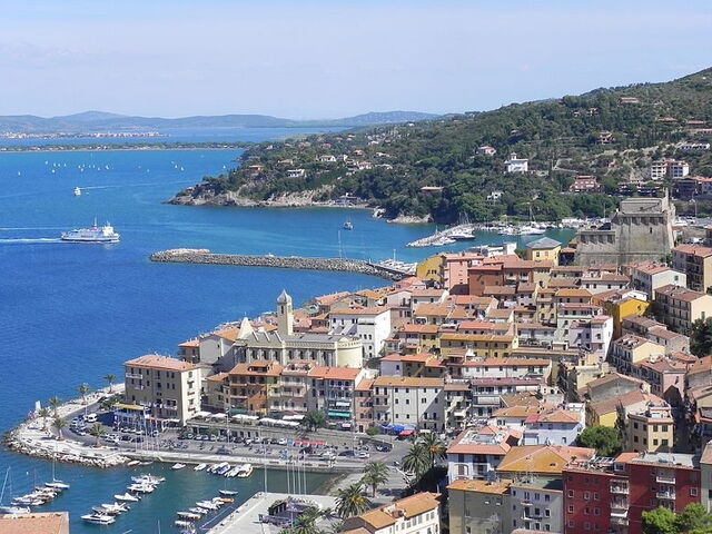 Vue sur Porto San Stefano
