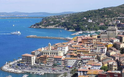 Vue sur Porto San Stefano