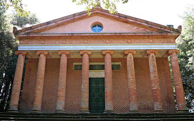 Facade du Tempio di Minerva Medica, Montefoscoli
