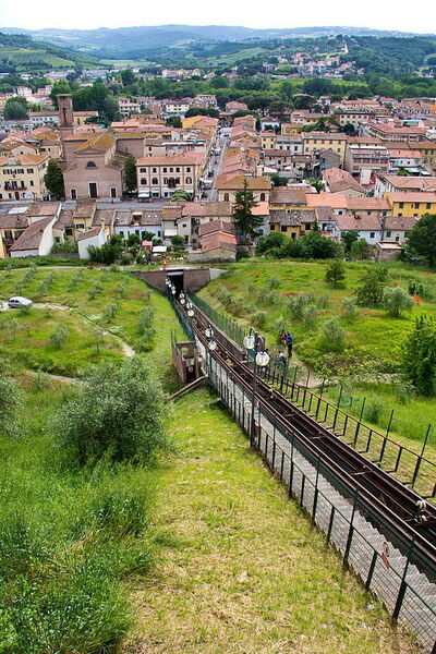 certaldo, funiculaire
