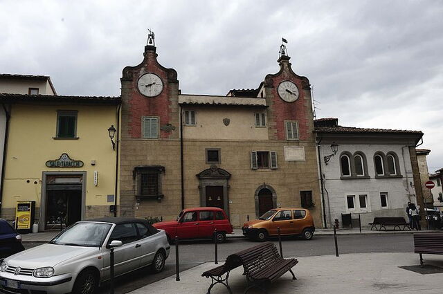La place principale de Montespertoli