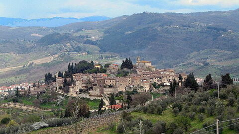 Vue sur Montefioralle