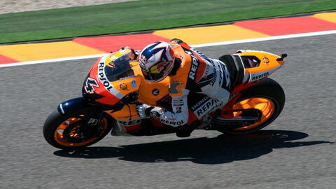 Une course de moto sur le circuit du Mugello