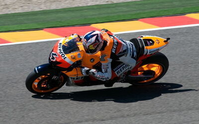 Une course de moto sur le circuit du Mugello