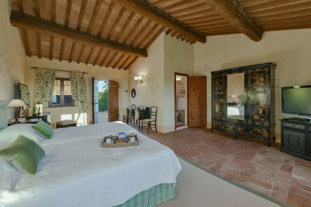 Villa Bagnoli, chambre
