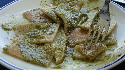 Panigacci au pesto