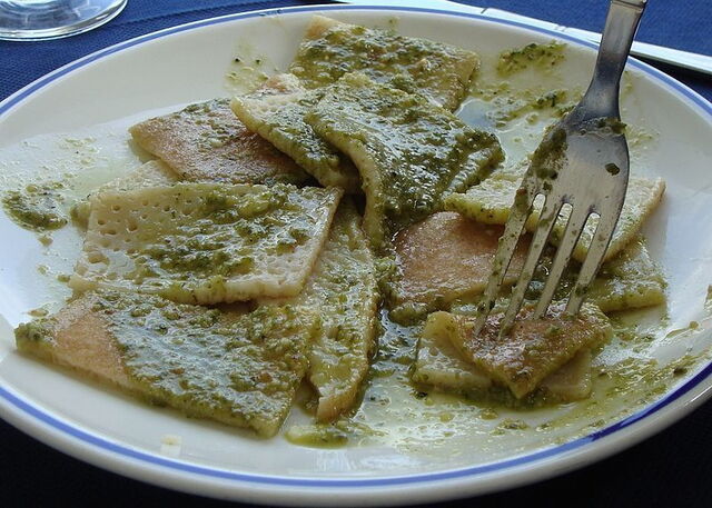 Panigacci au pesto