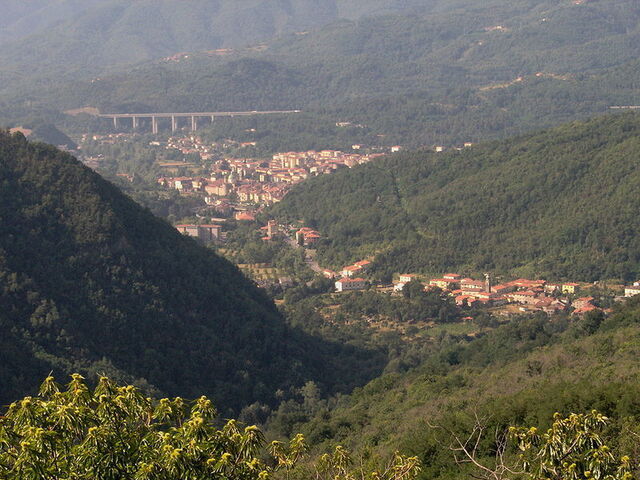 Vue sur podenzana