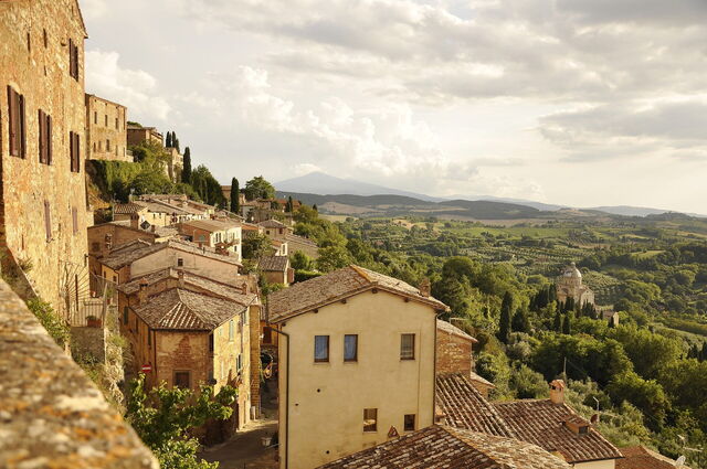 Vue de Montepulciano