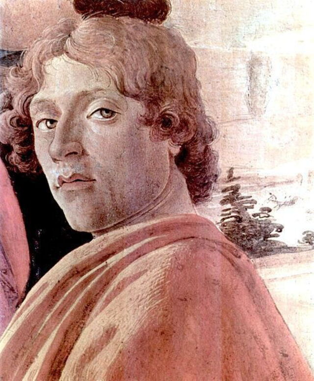 Sandro Botticelli autoportrait dans son adoration du magiandro Botticelli autoportrait dans son adoration des mages