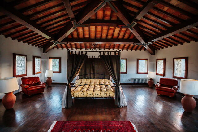 Castello Uliveta, chambre mansardée