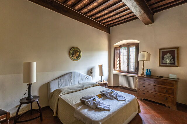 chambre à coucher de Castello Uliveta