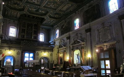 Intérieur de l'église Santa Maria