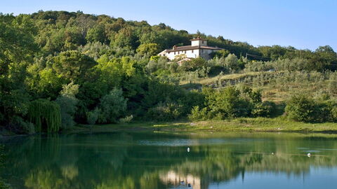 vue sur le lac Ricavoli