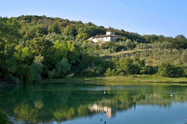 vue sur le lac Ricavoli