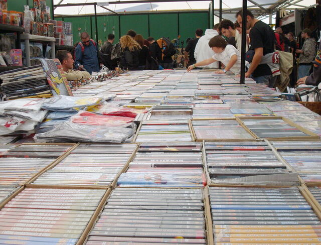 Un stand à Luccas Comics 2007