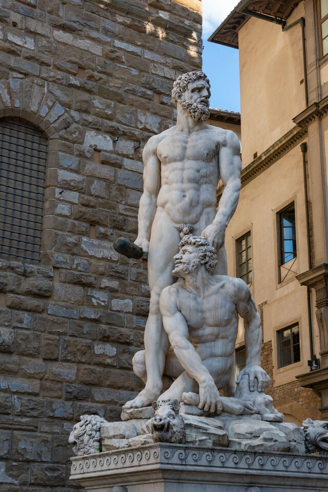 Héraclès et Cacus, Bandinelli
