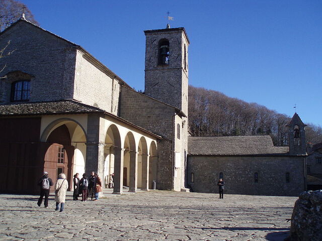 Le paisible sanctuaire La Verna