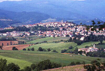 Vue de Bibbiena ville