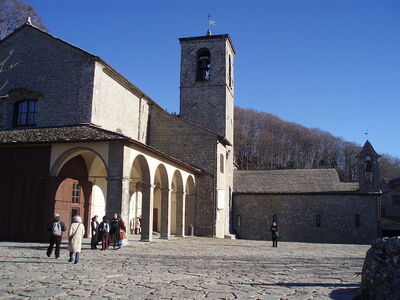 Le paisible sanctuaire La Verna