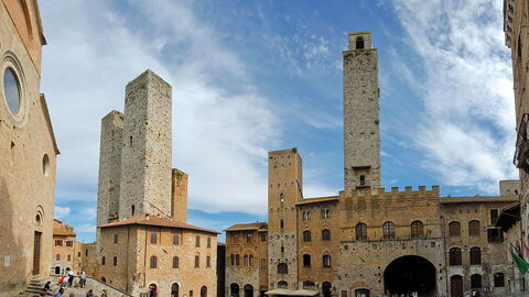 La ville de San Gimignano