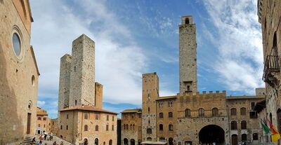 La ville de San Gimignano