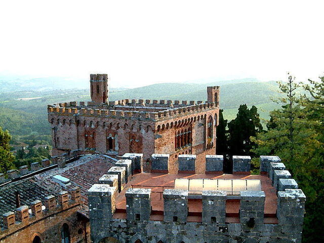 Castello di Brolio, vues