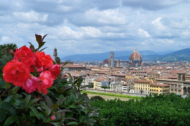 Vue sur la cité de Florence