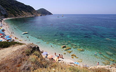 Eaux de la plage de Sansone