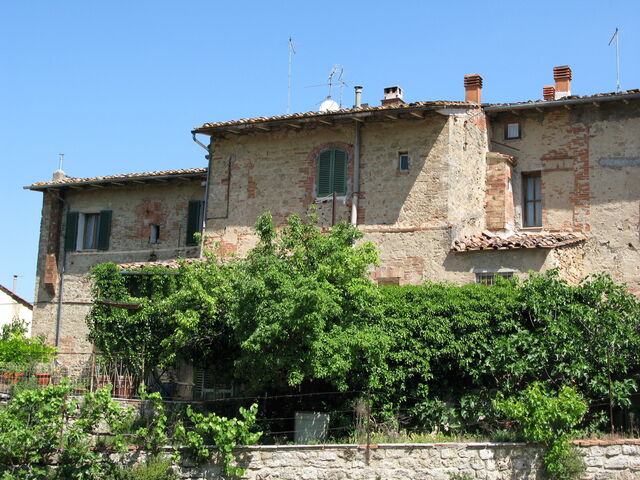 Des maisons à Asciano