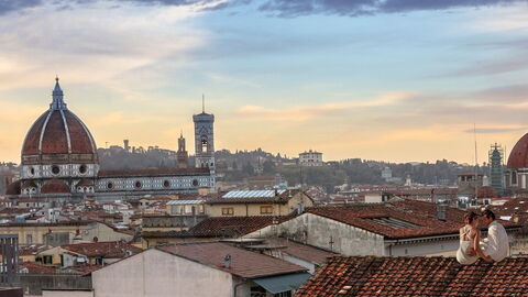 Un couple à florence