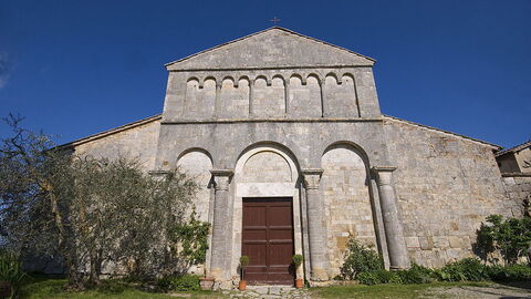 Une église à Monteroni d'Arbia