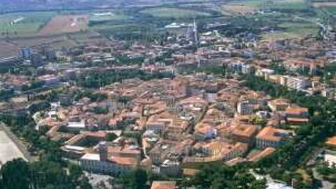 Vue sur la ville de Grosseto