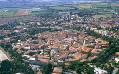Vue sur la ville de Grosseto