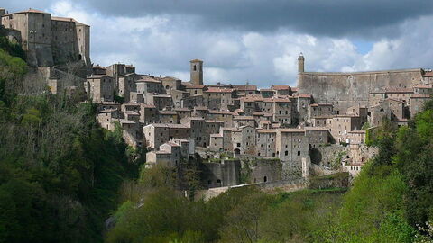 Vue sur Sorano