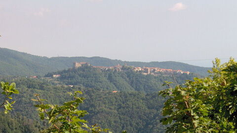 Vue sur Fosdinovo