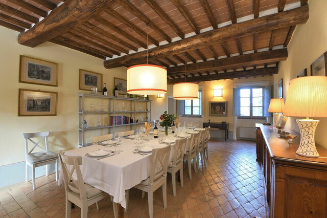 Salle à manger, Villa Agresto