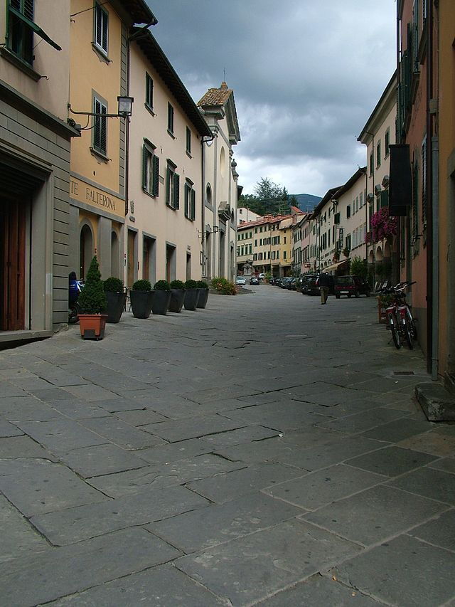 La Piazza Tanucci à Stia