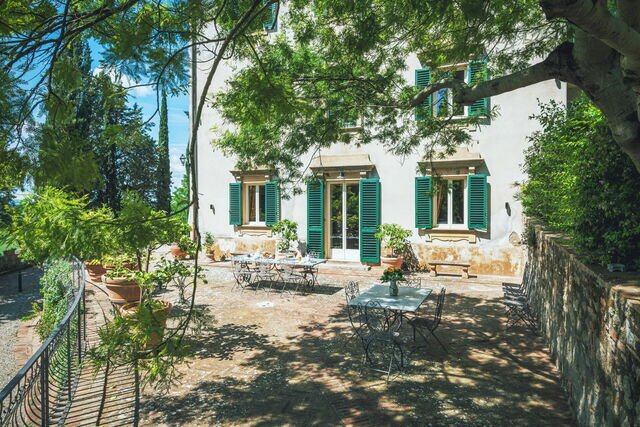 Villa Staggia, terrace